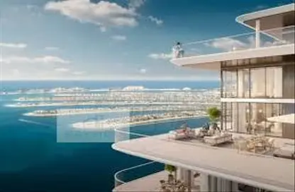 Water View image for: Apartment - 3 Bedrooms - 4 Bathrooms for sale in Grand Bleu Tower 1 - EMAAR Beachfront - Dubai Harbour - Dubai, Image 1