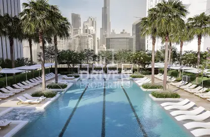 Apartment - Studio - 1 Bathroom for sale in Peninsula Four - Peninsula - Business Bay - Dubai