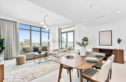 Apartment - 2 Bedrooms - 2 Bathrooms for rent in Marina Vista Tower 1 - Marina Vista - EMAAR Beachfront - Dubai Harbour - Dubai