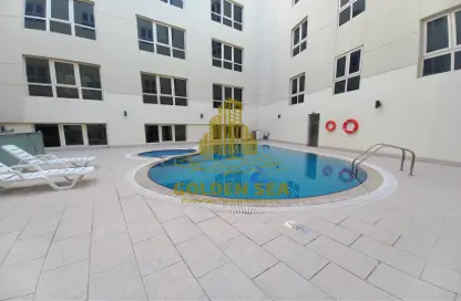 Pool image for: Apartment - 1 Bedroom - 2 Bathrooms for rent in Rawdhat - Airport Road - Abu Dhabi, Image 1