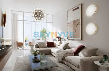 Living Room image for: Apartment - 1 Bedroom - 2 Bathrooms for sale in Al Habtoor Tower - Al Habtoor City - Business Bay - Dubai, Image 1