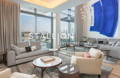 Duplex - 3 Bedrooms - 4 Bathrooms for rent in Four Seasons Private Residences - Jumeirah - Dubai