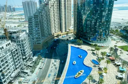 شقة - غرفة نوم - 2 حمامات للايجار في صن تاور - شمس أبوظبي - جزيرة الريم - أبوظبي