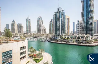 Apartment - 1 Bedroom - 2 Bathrooms for rent in No.9 - Dubai Marina - Dubai