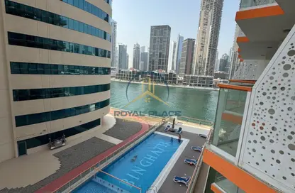 Apartment - Studio - 1 Bathroom for rent in Millennium Binghatti Residences - Business Bay - Dubai