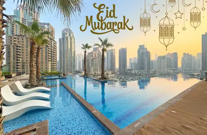 Apartment - 1 Bedroom - 2 Bathrooms for rent in Marina Gate 1 - Marina Gate - Dubai Marina - Dubai