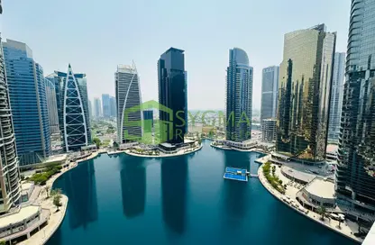 Apartment - Studio - 1 Bathroom for rent in Lake Terrace - JLT Cluster D - Jumeirah Lake Towers - Dubai