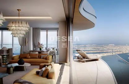 Apartment - 1 Bedroom - 2 Bathrooms for sale in Seapoint - EMAAR Beachfront - Dubai Harbour - Dubai