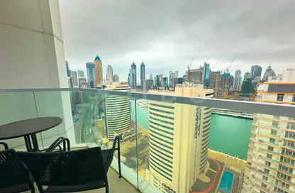 Apartment - 1 Bedroom - 1 Bathroom for rent in AG Tower - Business Bay - Dubai