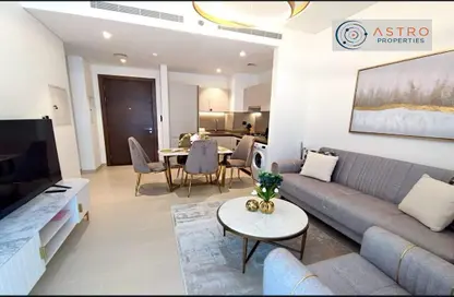 Living / Dining Room image for: Apartment - 1 Bedroom - 1 Bathroom for sale in Creek Vistas Reserve - Sobha Hartland - Mohammed Bin Rashid City - Dubai, Image 1