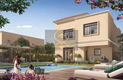 Outdoor House image for: Villa - 5 Bedrooms - 7 Bathrooms for sale in Yas Park Views - Yas Island - Abu Dhabi, Image 1