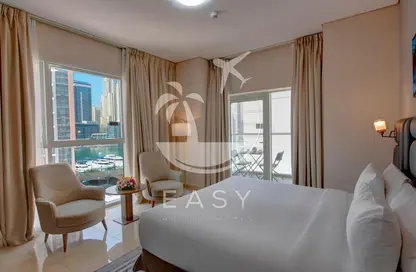 Hotel  and  Hotel Apartment - 2 Bedrooms - 3 Bathrooms for rent in Safeer Tower - Dubai Marina - Dubai