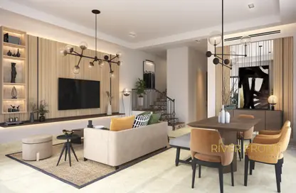 Townhouse - 3 Bedrooms - 4 Bathrooms for sale in Portofino - Damac Lagoons - Dubai
