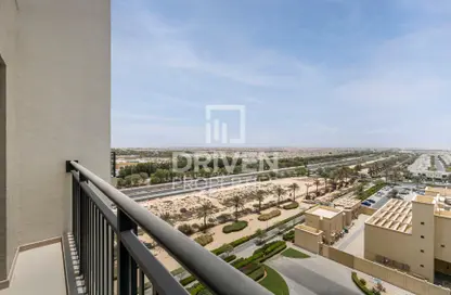 Apartment - 2 Bedrooms - 2 Bathrooms for rent in Hayat Boulevard-2A - Hayat Boulevard - Town Square - Dubai