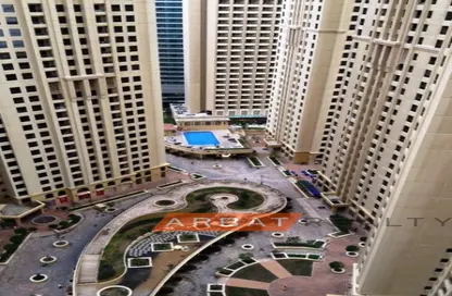 Outdoor Building image for: Apartment - 2 Bedrooms - 3 Bathrooms for rent in Sadaf 7 - Sadaf - Jumeirah Beach Residence - Dubai, Image 1