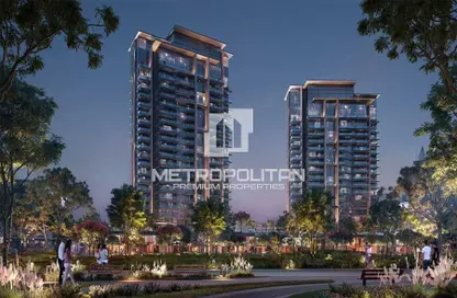 Outdoor Building image for: Apartment - 3 Bedrooms - 4 Bathrooms for sale in Central Park Plaza - Central Park at City Walk - City Walk - Dubai, Image 1
