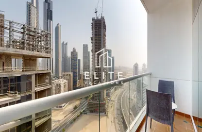 Apartment - Studio - 1 Bathroom for rent in Burj Al Nujoom - Downtown Dubai - Dubai