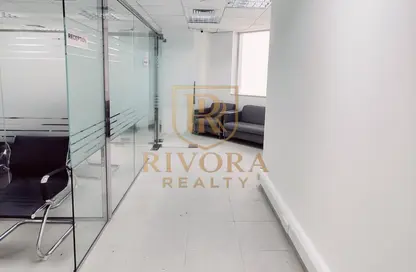 Office Space - Studio - 1 Bathroom for rent in Blue Tower - Sheikh Zayed Road - Dubai