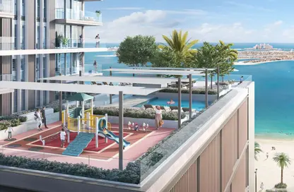 Apartment - 1 Bedroom - 1 Bathroom for sale in Grand Bleu Tower 1 - EMAAR Beachfront - Dubai Harbour - Dubai