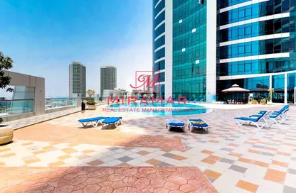 Pool image for: Apartment - 2 Bedrooms - 3 Bathrooms for rent in Hydra Avenue Towers - City Of Lights - Al Reem Island - Abu Dhabi, Image 1
