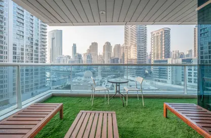 Apartment - 2 Bedrooms - 4 Bathrooms for rent in Opal Tower Marina - Dubai Marina - Dubai