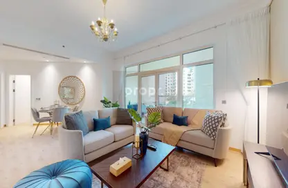 Apartment - 3 Bedrooms - 2 Bathrooms for rent in Jash Hamad - Shoreline Apartments - Palm Jumeirah - Dubai