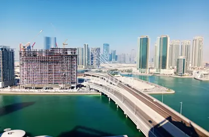 شقة - 3 غرف نوم - 5 حمامات للايجار في برج الواجهة البحرية A - أبراج سكنية على الواجهة البحرية - منطقة النادي السياحي - أبوظبي