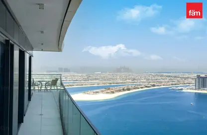 Apartment - 3 Bedrooms - 3 Bathrooms for rent in Beach Vista - EMAAR Beachfront - Dubai Harbour - Dubai