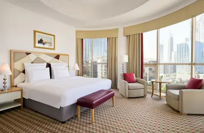 Penthouse - 4 Bedrooms - 6 Bathrooms for rent in Swissotel Al Murooj - Downtown Dubai - Dubai