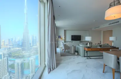 Apartment - 4 Bedrooms - 5 Bathrooms for rent in Vida Residence Downtown - Downtown Dubai - Dubai
