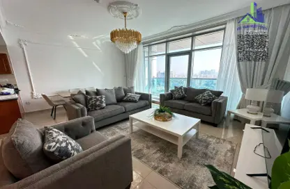 Apartment - 1 Bedroom - 2 Bathrooms for rent in Ajman Corniche Residences - Ajman Corniche Road - Ajman