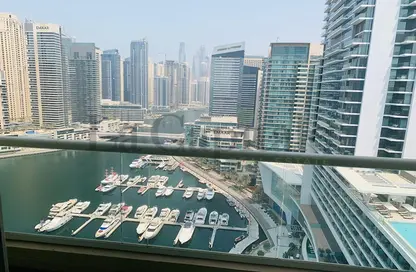 Apartment - 3 Bedrooms - 5 Bathrooms for rent in Marina Sail - Dubai Marina - Dubai