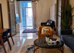 صورةغرفة المعيشة / غرفة الطعام لـ: شقة - 1 غرفة نوم - 2 حمامات للكراء في مركلز تاور من دانوب - ارجان - دبي, صورة 1