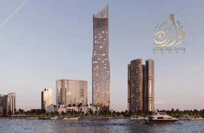 Apartment - 1 Bedroom - 2 Bathrooms for sale in Tiger Sky Tower - Business Bay - Dubai