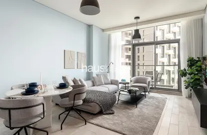 Living Room image for: Apartment - 1 Bedroom - 2 Bathrooms for rent in ATRIA RA - Atria Residences - Business Bay - Dubai, Image 1