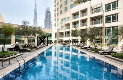 Apartment - Studio - 1 Bathroom for rent in Burj Views podium - Burj Views - Downtown Dubai - Dubai