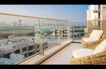 صورة لـ شرفة شقة - غرفة نوم - 2 حمامات للبيع في برج العافية الهادئ من WELLCUBE - مثلث قرية الجميرا - دبي ، صورة رقم 1