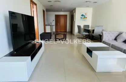 Apartment - 1 Bedroom - 2 Bathrooms for rent in Ocean Heights - Dubai Marina - Dubai