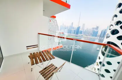 Balcony image for: Apartment - 1 Bathroom for rent in Millennium Binghatti Residences - Business Bay - Dubai, Image 1