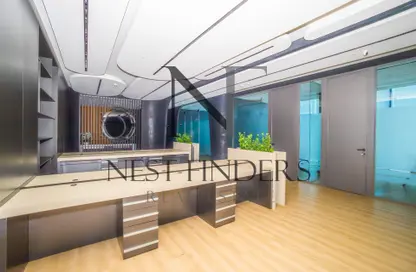 Office Space - Studio - 1 Bathroom for rent in The Opus - Business Bay - Dubai