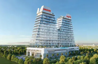 Apartment - 1 Bedroom - 2 Bathrooms for sale in Sparklz By Danube - Al Furjan - Dubai