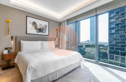 صورة لـ غرفة- غرفة النوم شقة - غرفة نوم - 2 حمامات للايجار في ذو ادراس ريزيدنس دبي أوبرا - دبي وسط المدينة - دبي ، صورة رقم 1