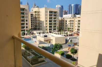 شقة - غرفة نوم - 1 حمام للايجار في الثيال 4 - الثيال - جرينز - دبي