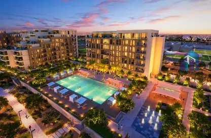 شقة - 2 غرف نوم - 4 حمامات للايجار في البادية ليفينج - دبي فيستيفال سيتي - دبي