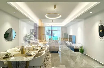 Apartment - 2 Bedrooms - 3 Bathrooms for sale in Ajman Creek Towers - Al Rashidiya 1 - Al Rashidiya - Ajman
