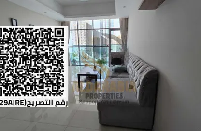 Apartment - 1 Bedroom - 2 Bathrooms for sale in The Black Square - Sheikh Khalifa Bin Zayed Street - Ajman