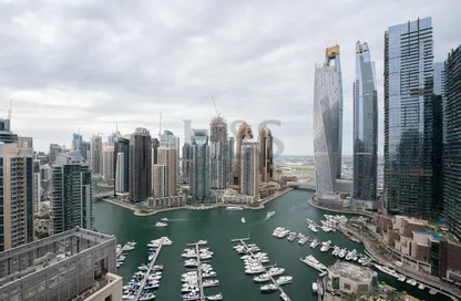 Water View image for: Apartment - 3 Bedrooms - 4 Bathrooms for sale in Al Mesk Tower - Emaar 6 Towers - Dubai Marina - Dubai, Image 1