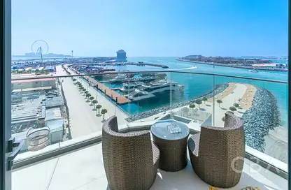 Apartment - 2 Bedrooms - 2 Bathrooms for rent in Beach Vista - EMAAR Beachfront - Dubai Harbour - Dubai