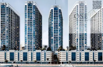 Apartment - 1 Bedroom - 2 Bathrooms for sale in Ajman Creek Towers - Al Rashidiya 1 - Al Rashidiya - Ajman