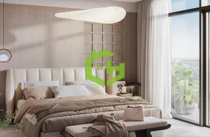 Room / Bedroom image for: Apartment - 1 Bedroom - 2 Bathrooms for sale in Club Drive - Dubai Hills Estate - Dubai, Image 1